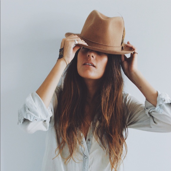 futura Accessories - 🌟VINTAGE🌟Wool Fedora w/ Custom Detailing